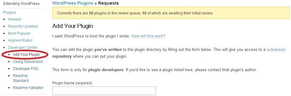 WordPress Add Plugin