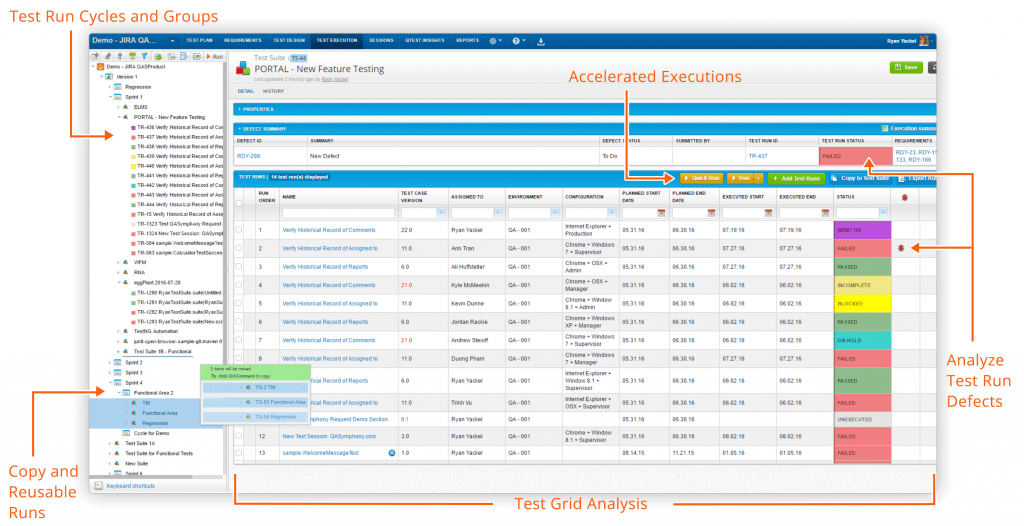 qTest Test Management Tools