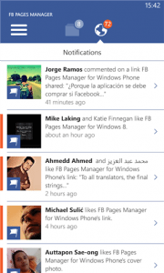 FB Pages Manager