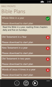 offline bible apps