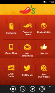 fast food chain apps