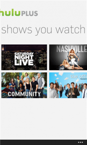 TV apps