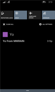 Yo Messaging App