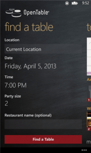 restaurant finder apps