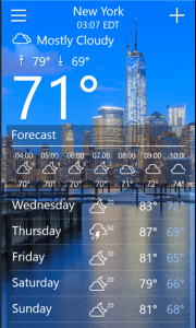 weather apps