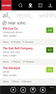 restaurant finder apps