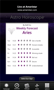 horoscope apps