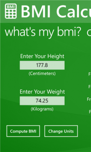 BMI Calculator apps