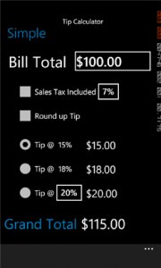 tip calculator apps