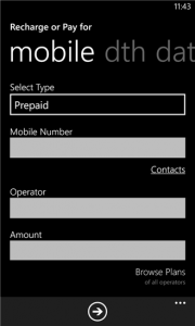 mobile recharge apps