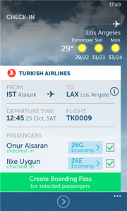 Turkish Airlines App