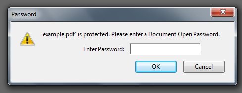 unlock a secure PDF