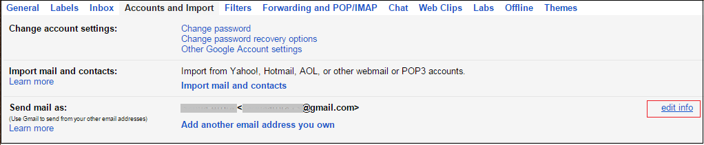 change name in web email accounts