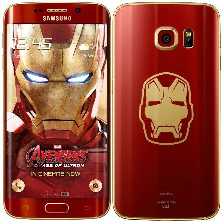 Galaxy S6 Edge Iron Man 
