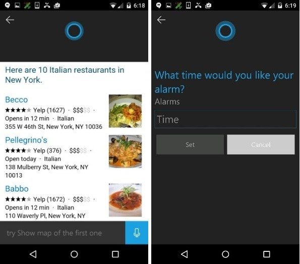 cortana for android