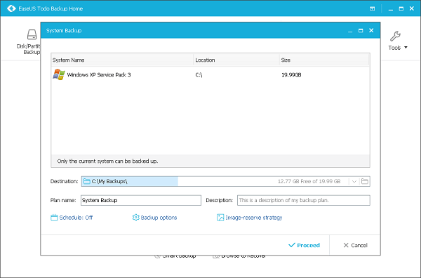 EaseUS ToDo Backup