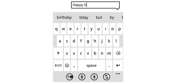 Word Flow Keyboard 