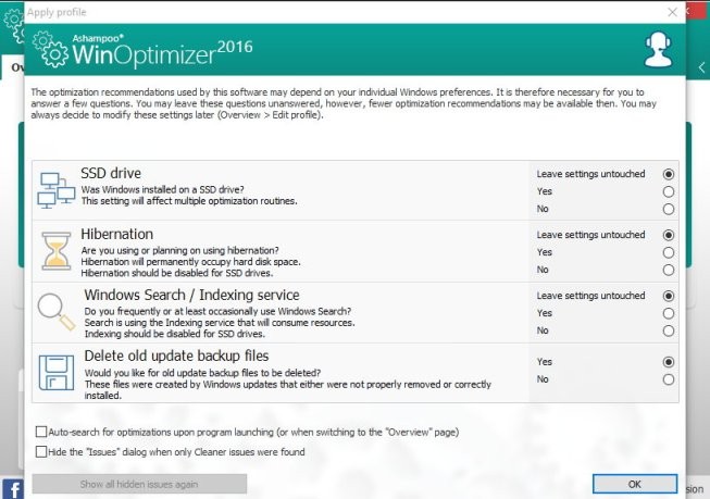 Ashampoo WinOptimizer 2016