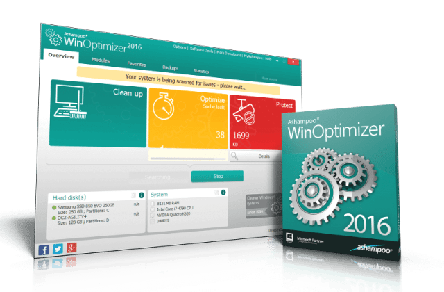 Ashampoo WinOptimizer 2016