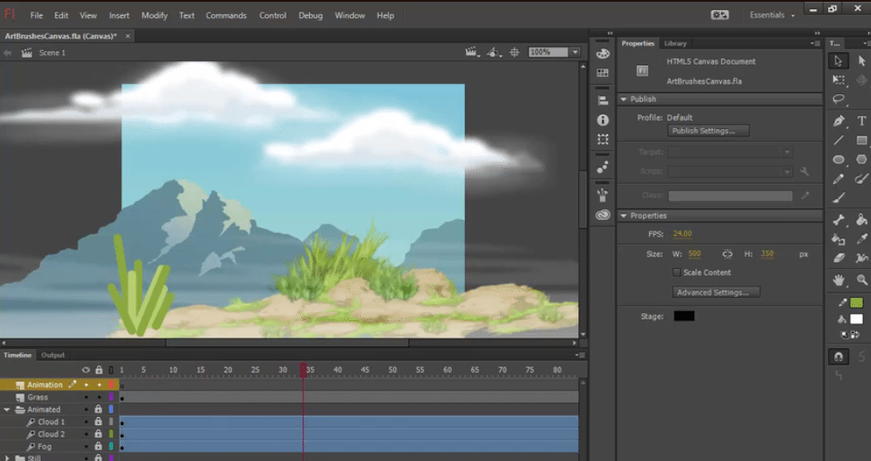 animate