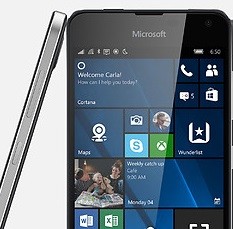 lumia 650 smartphone