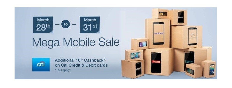 amazon India mega mobile sale