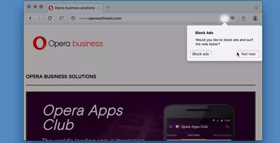 opera browser