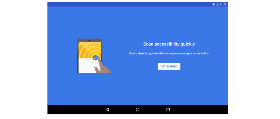 accessibility scanner