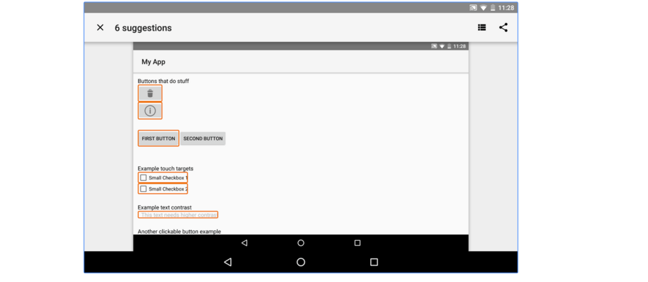 accessibility scanner