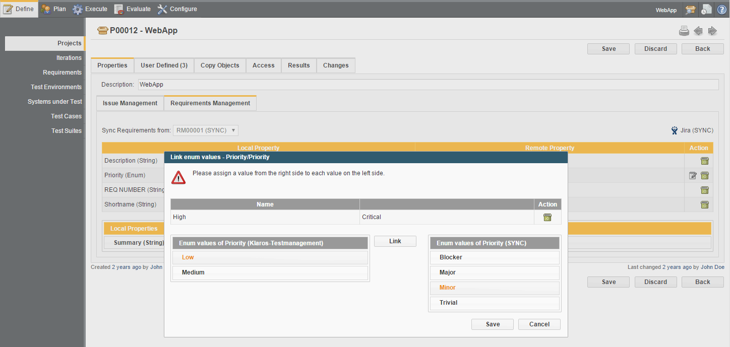 Klaros-Testmanagement