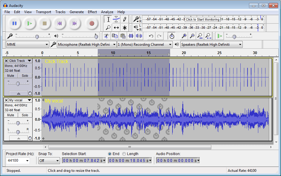 audio recording software