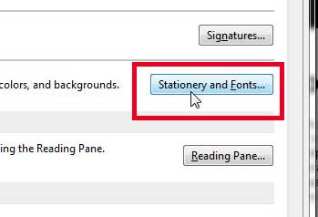 Change Default Font in Outlook