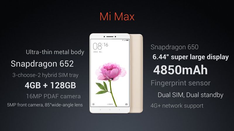 mi max