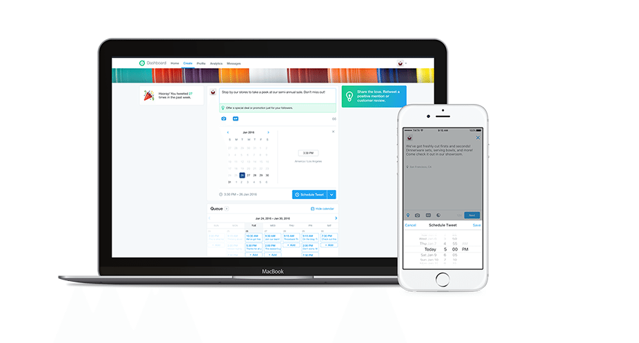 twitter dashboard