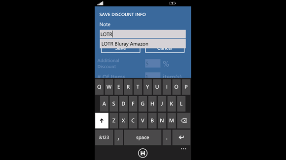 windows phone discount calculator apps