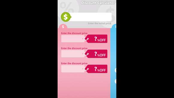 windows phone discount calculator apps