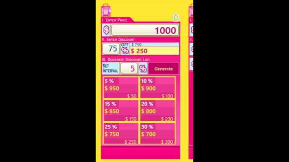 windows phone discount calculator apps