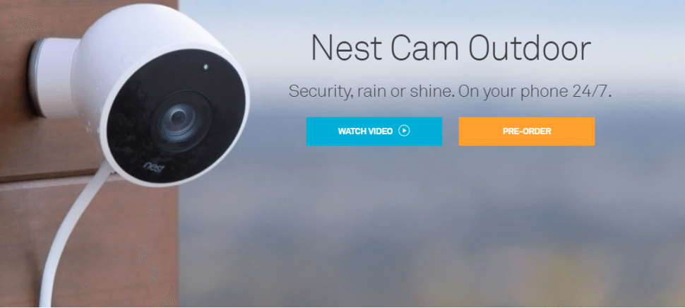 Nest Cam Outdoor 