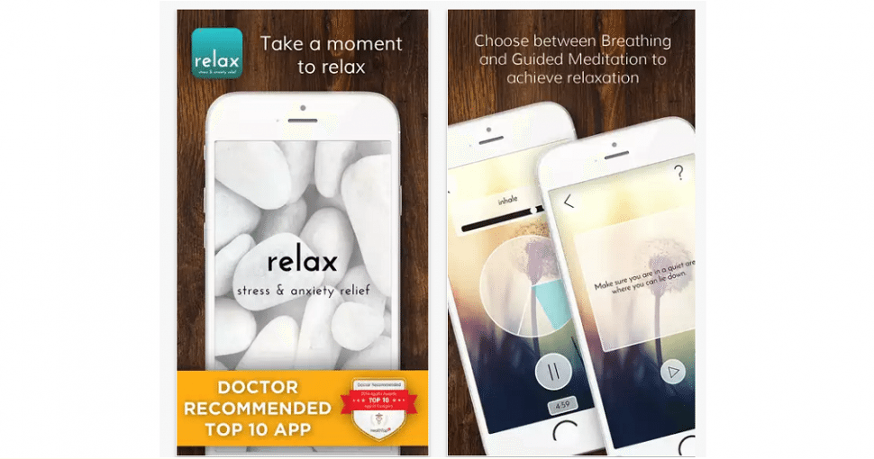 iOS Stress Relief Apps 