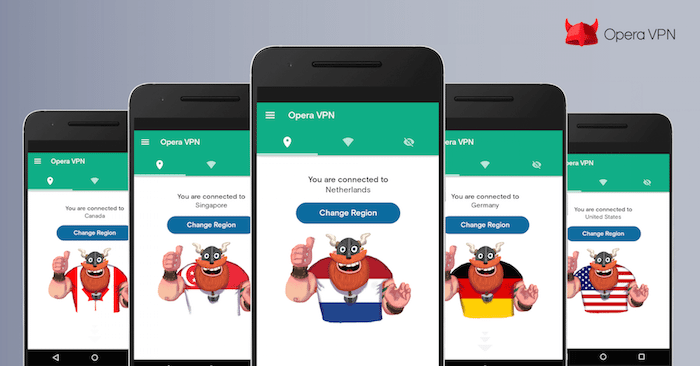 Opera VPN for Android 