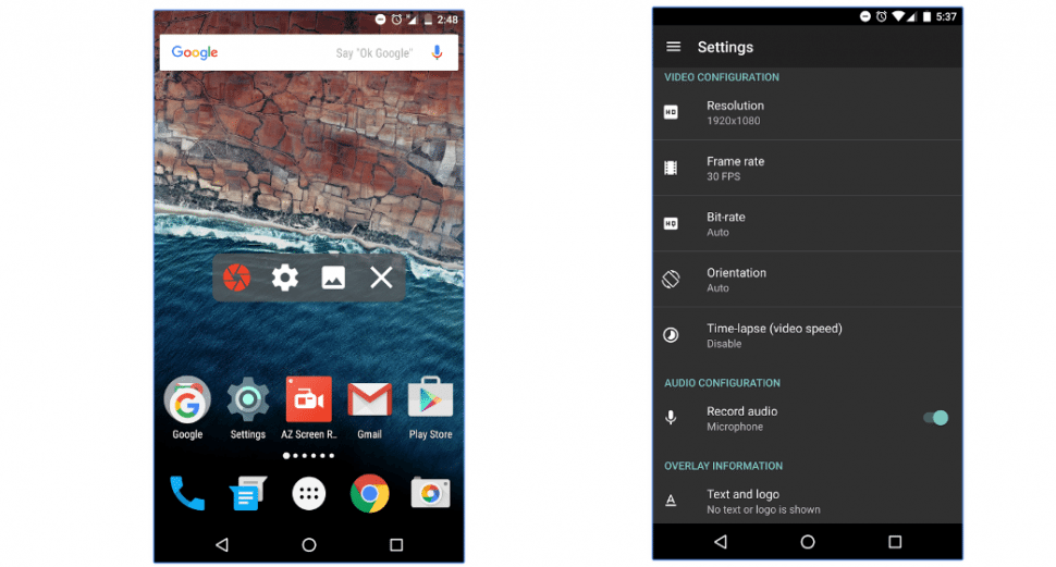 android screen recorder apps