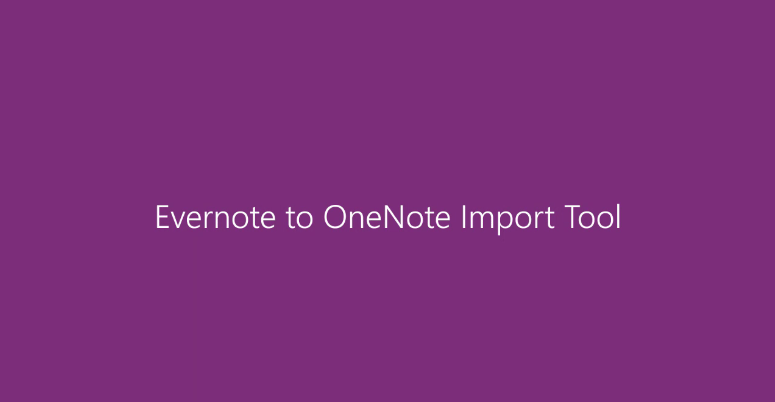 OneNote Import Tool 