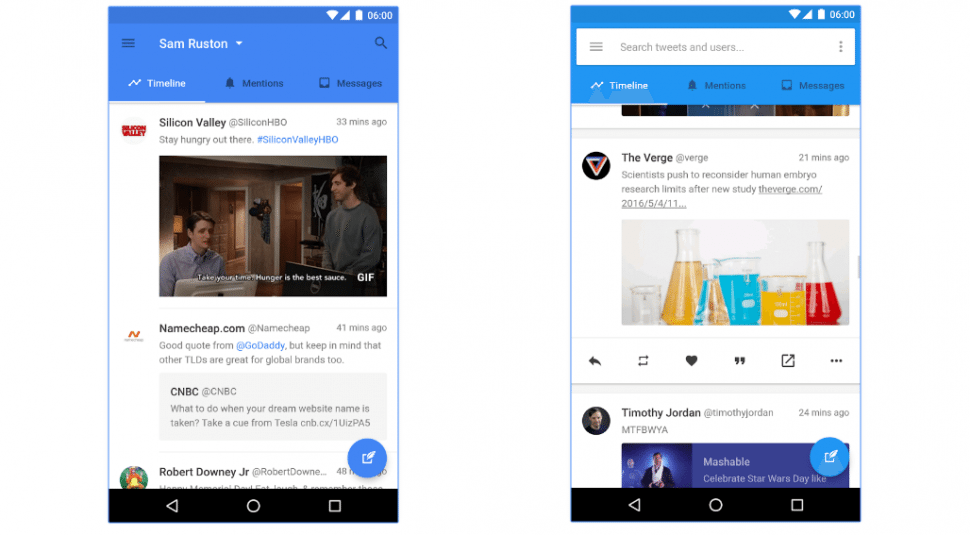 android Twitter client apps