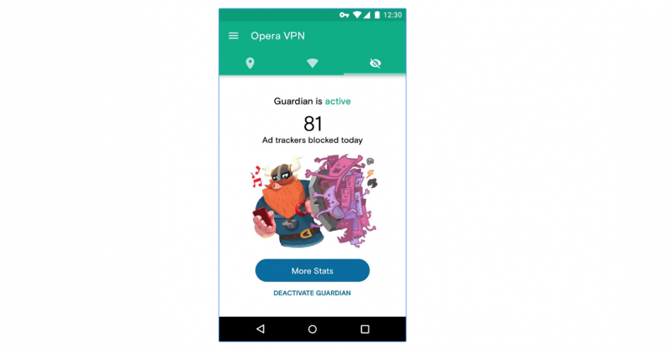 Opera VPN for Android 