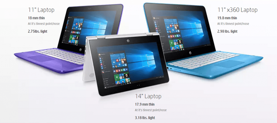 HP Stream Laptops 