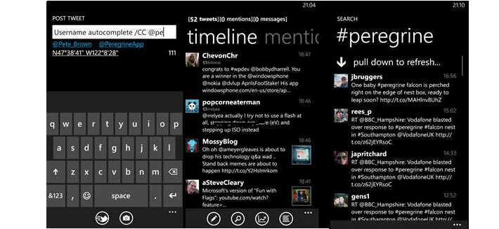 Windows Phone Twitter Client Apps