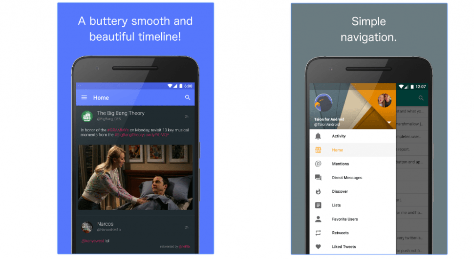 android Twitter client apps