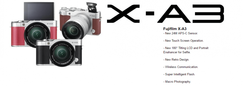 Fujifilm X-A3