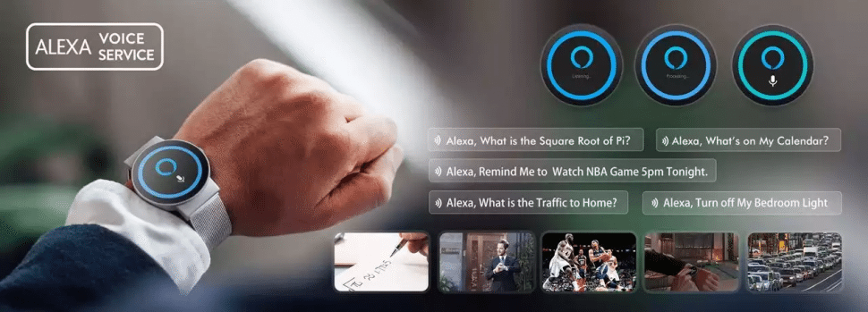 CoWatch Alexa Smartwatch 