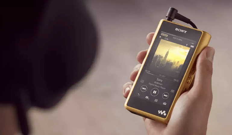 gold plated walkman 